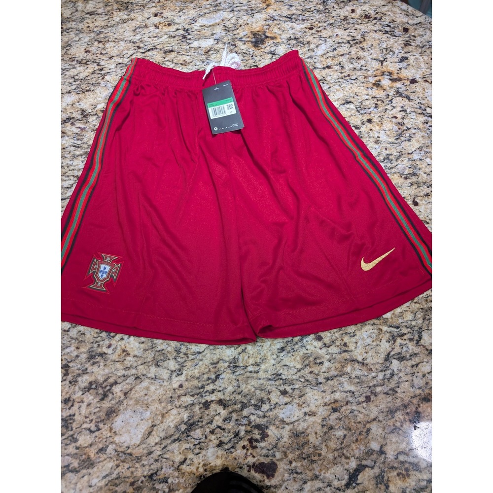 Nike Portugal National Team Soccer Shorts Red Mens xLarge CD0861-687 BNWT
